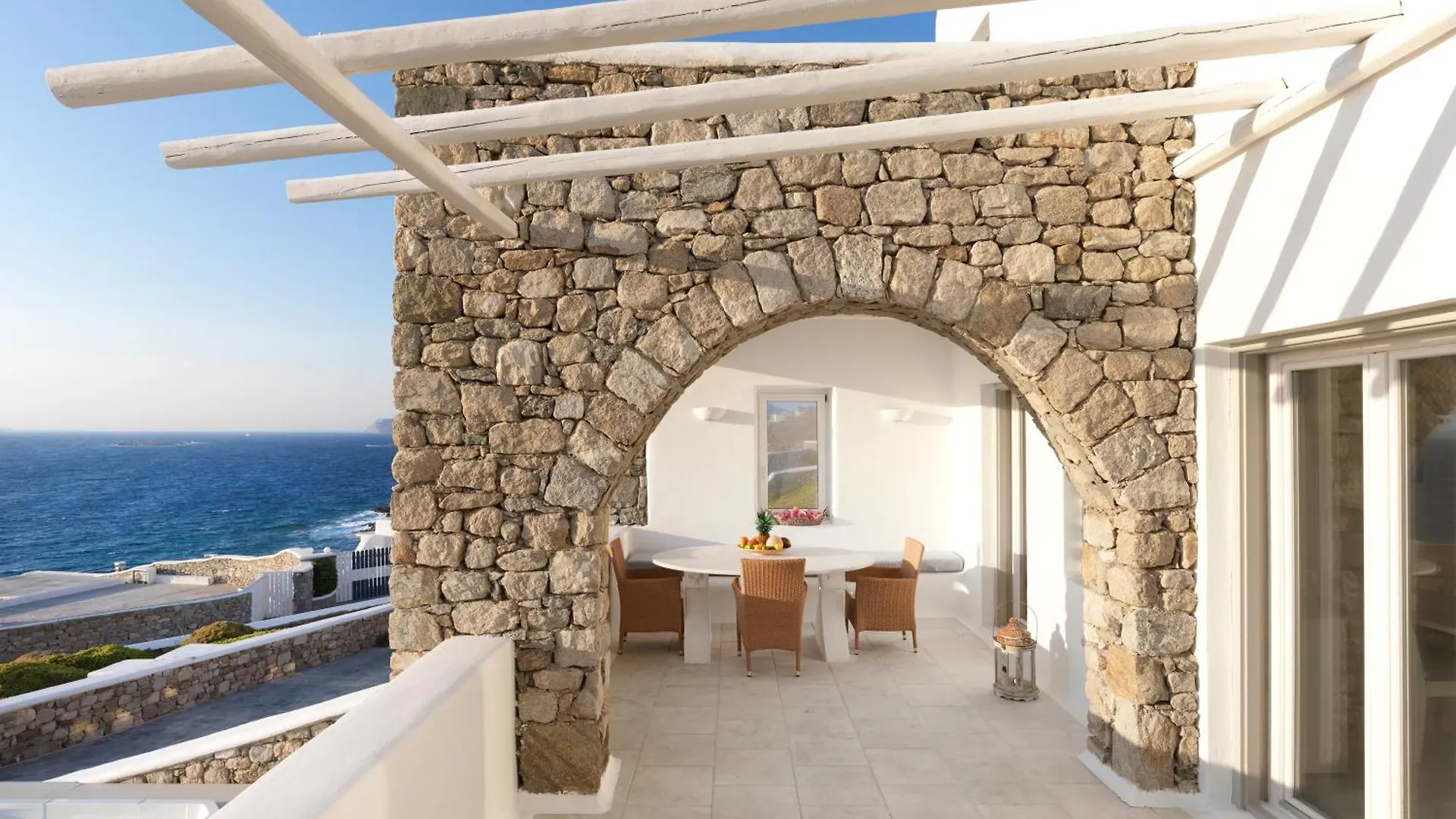 New!! The Mykonian Sunset Villas - 10Min From Town Agios Ioannis Diakoftis Griekenland