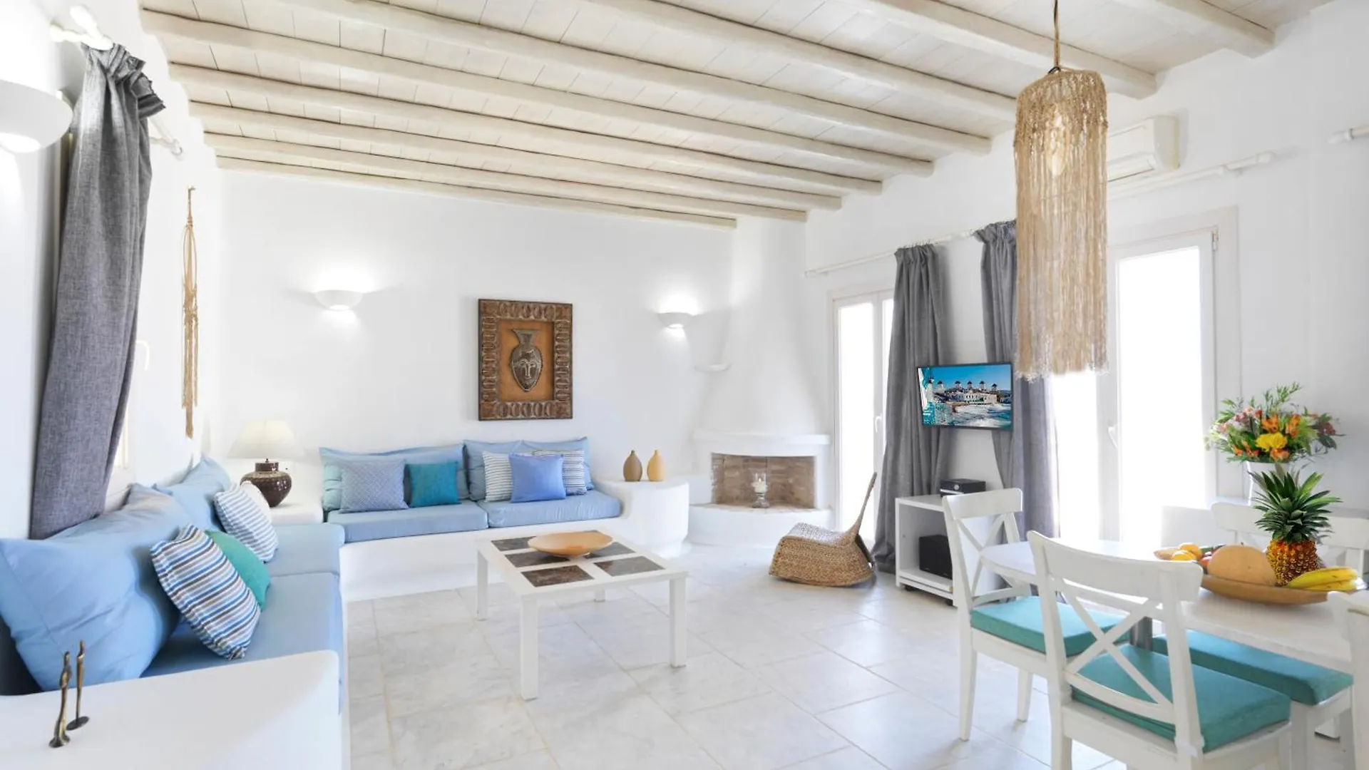 New!! The Mykonian Sunset Villas - 10Min From Town Agios Ioannis Diakoftis Griekenland
