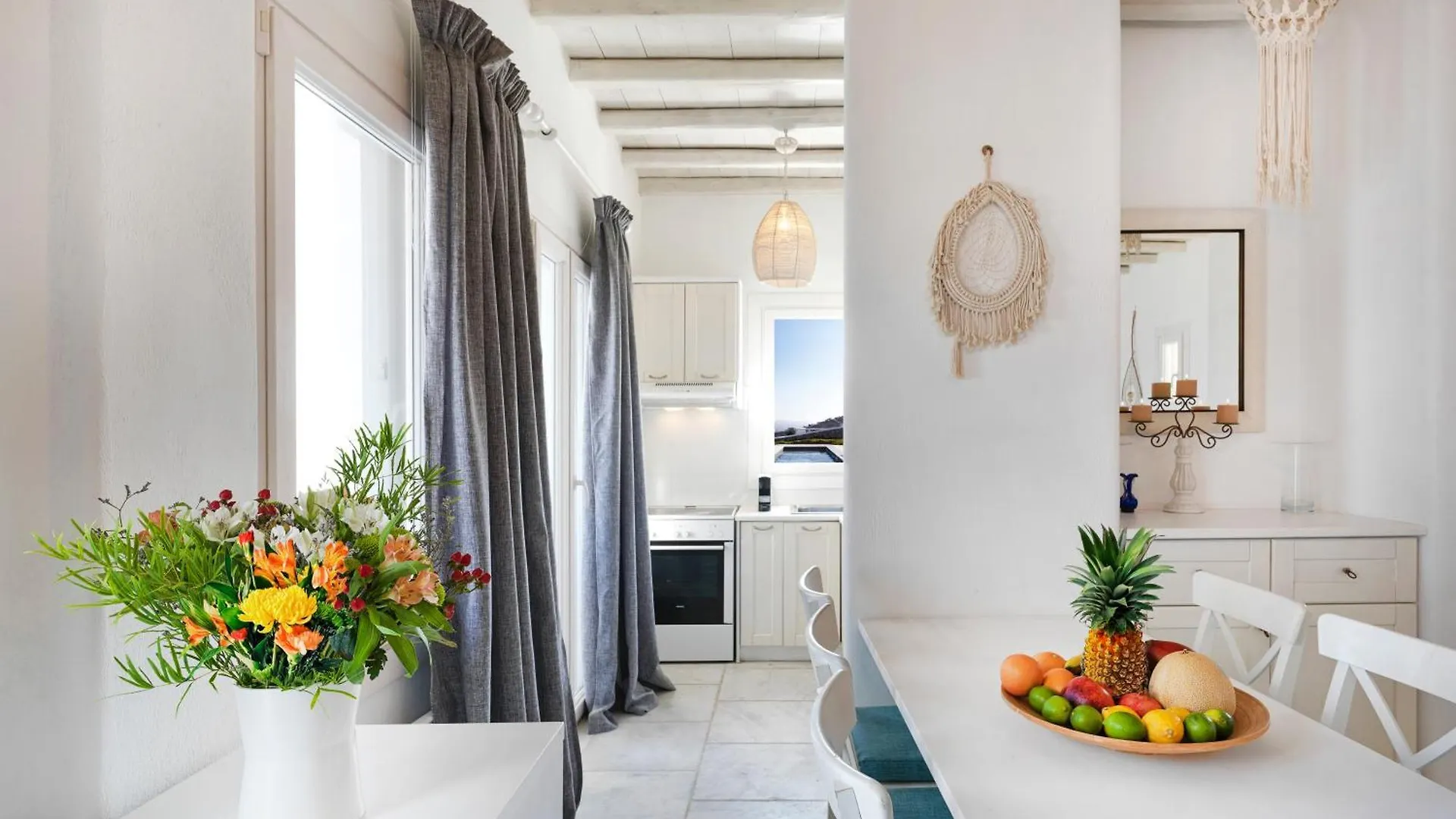 New!! The Mykonian Sunset Villas - 10Min From Town Agios Ioannis Diakoftis