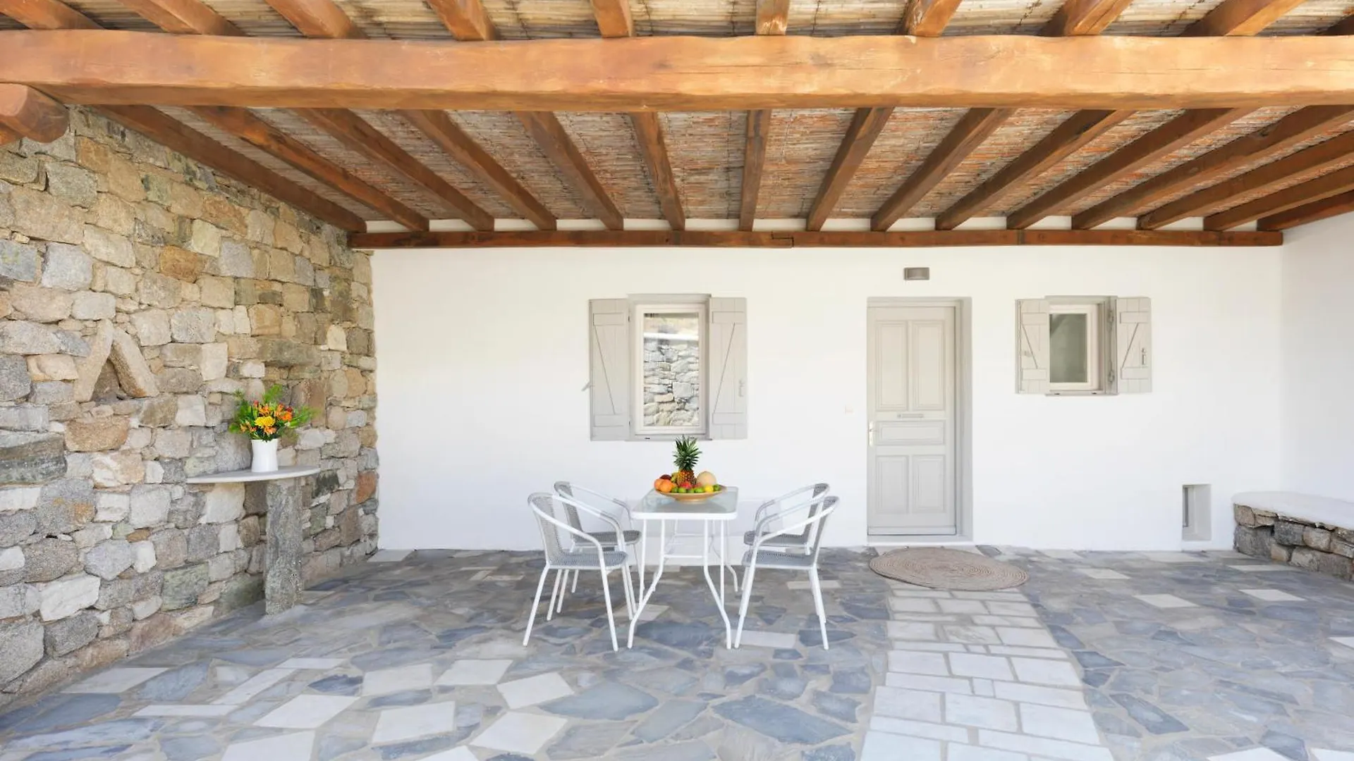 New!! The Mykonian Sunset Villas - 10Min From Town Agios Ioannis Diakoftis