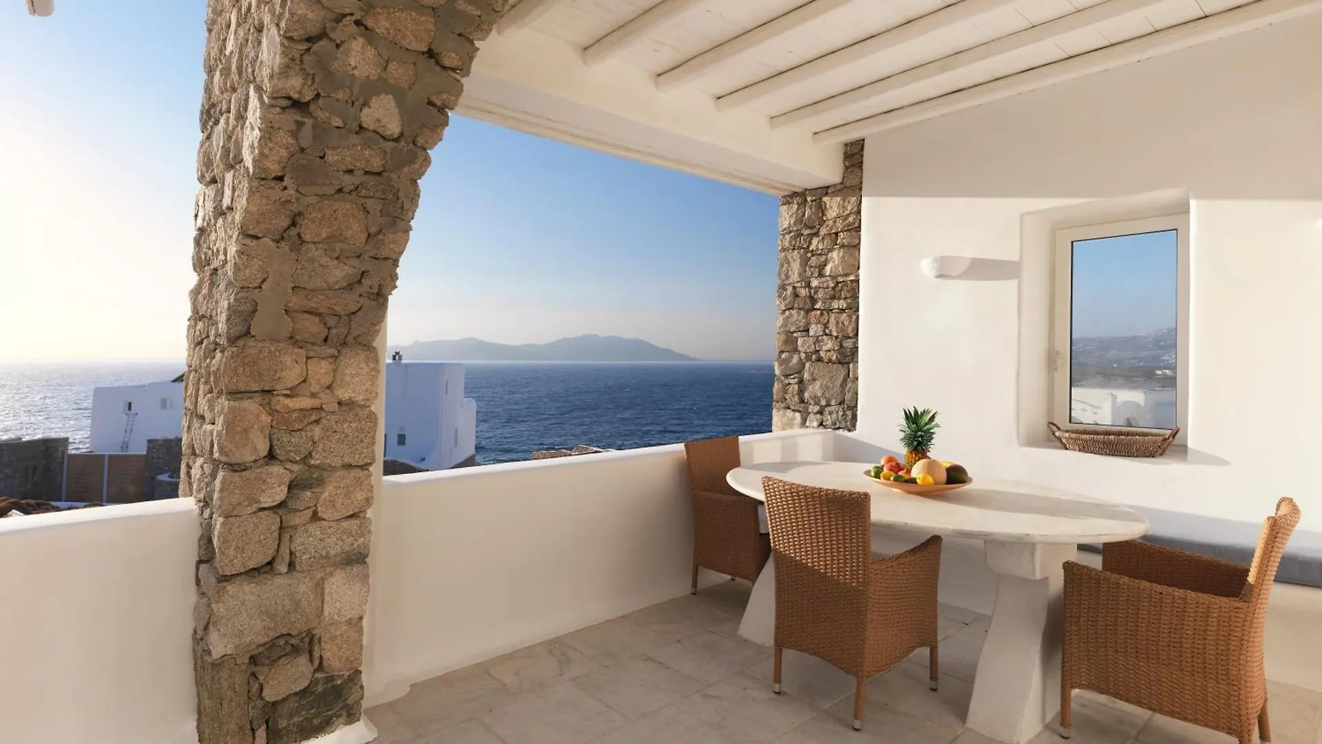 New!! The Mykonian Sunset Villas - 10Min From Town Agios Ioannis Diakoftis