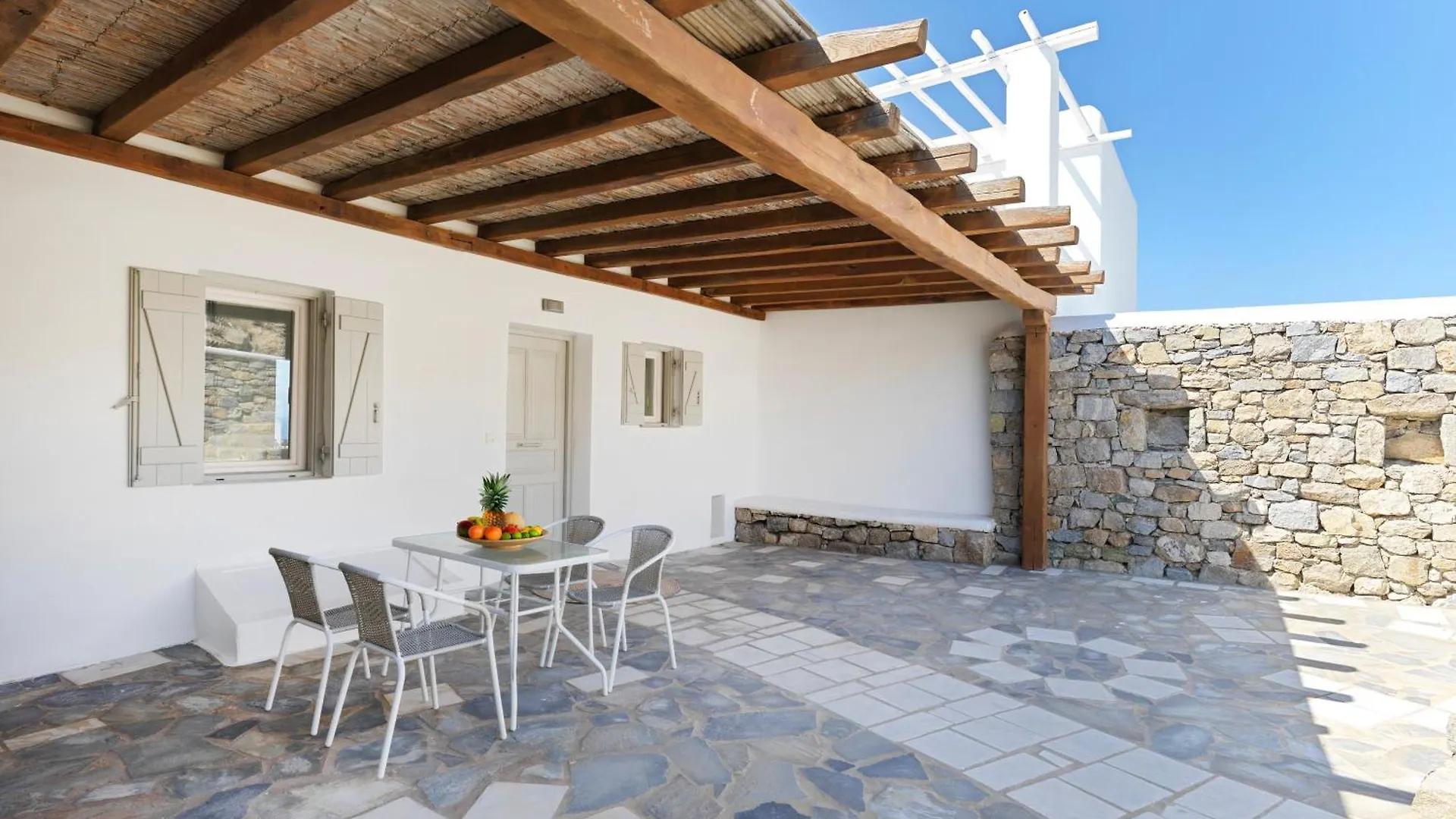 New!! The Mykonian Sunset Villas - 10Min From Town Agios Ioannis Diakoftis 0*,  Griekenland